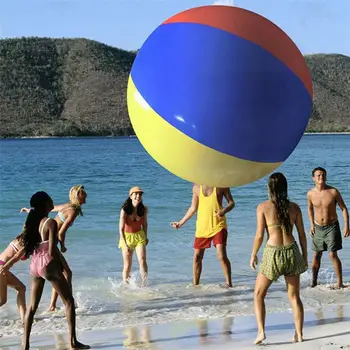 80/100/150cm Dimensiuni Mari, Gonflabile Minge de Plajă cu Apă a Juca Sport de Vara Jucarie Copii Adulti Jocul Petrecere în aer liber Distracție Balon PVC