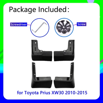 Masina Apărători de noroi Pentru Toyota Prius 30 XW30 ZVW30 2010 2011 2012 2013 Placare Stropi de Noroi paznici Mudflap Accesorii