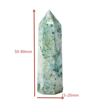 1 BUC Naturale Fynchenite Punct de Cristal Turnul de Vindecare Piatră de Energie Reiki Obelisc Reseda Cuarț Bagheta Decor Acasă Meserii DIY Cadou