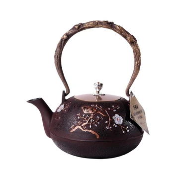 1.2 L manual Ceai Chinezesc fonta Ceainic oală pure de mână neacoperite Chinezi de Ceai Bea Apă Fierbător Durabil China Ceainic Cadou