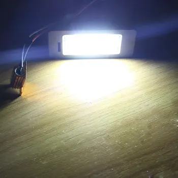 2 buc canbus LED-uri Auto de Înmatriculare Lumini Pentru Porsche Panamera 970 2009-2016 Numărul de Înmatriculare bec Înlocui OEM#7PP943021