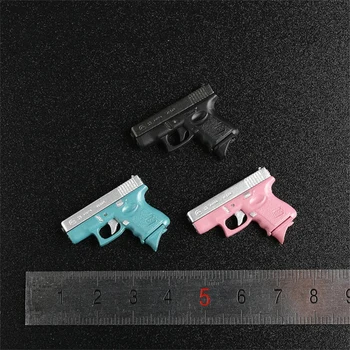Cel mai bine Vinzi 1/6 Scară Pistol AS064 Văduva Neagră Glock-ul G20 Modelul în Două culori Pentru 12