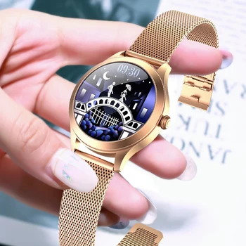 LIGE Femeie Inteligent Watch Femei Rata de Inima tensiunea Multifuncțional Ceas IP68 Impermeabil Doamnelor Smartwatch Tracker de Fitness