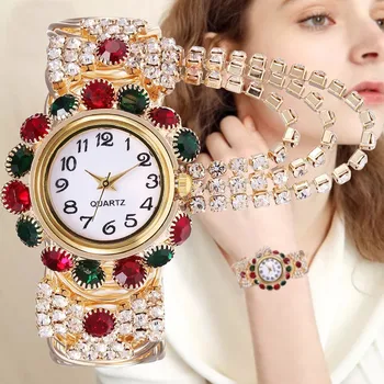 2021 Top Brand De Lux Stras Brățară Ceas Femei Ceasuri Doamnelor Ceasuri Relogio Feminino Reloj Mujer Montre Femme Ceas