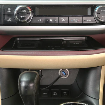 Pentru Toyota Highlander 2016 2017 2018 2019 mașină de încărcare wireless QI încărcător de telefon de încărcare suport de telefon accesorii