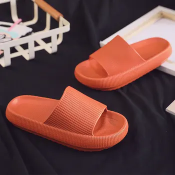 Mazefeng Brand Interior Moale, Confortabil Papuci Bărbați Femei Non-alunecare de Baie Acasă Pantofi Plat EVA Talpa Groasă Slide-uri pentru Femei Sandale