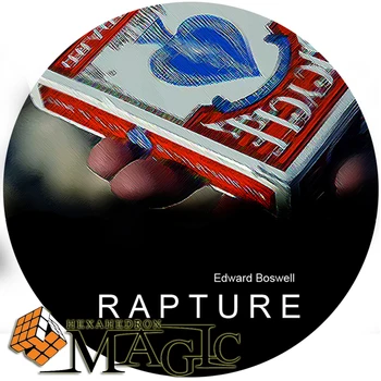 2012 NOU EXTAZ cu blue card caz pusti /close-up magic card truc pentru magicieni / en-gros