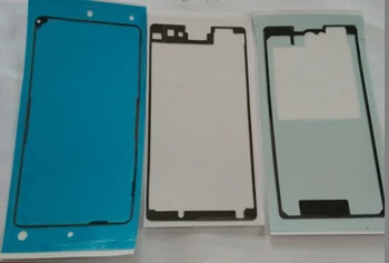 Înlocuirea 6PCS/Set Nou LCD, Placa de Mijloc Rama Capac Spate Autocolant Pentru Sony Xperia Z1 Compact Z1 Mini D5503 Autocolante Adezive