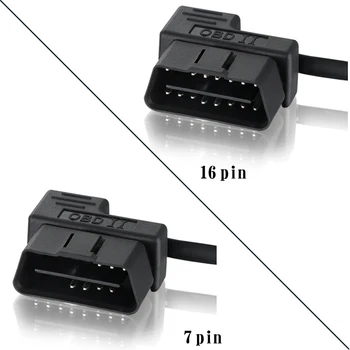 16 Pin HUD Cablu Head Up Display OBD Comutator Cablu Auto de Sârmă Cu Comutator USB-OBD2 Cablu Mini