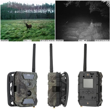 12MP Traseu de Vânătoare Camera Infrarosu Digital Scouting Joc Camera video Monitor IR Aparat de Detectare 2.0
