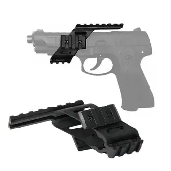 Universal Plastic Tactice AEG Pistol Bază de Polimer Rail Mount Picatinny Vedere iluminat Aplicare Jucărie pentru Copii Quad Pentru 17 5.5 E3S0