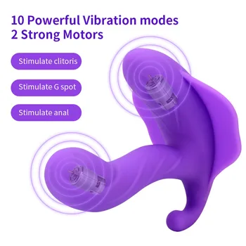 Portabil Fluture Penis Artificial Vibratoare Jucarii Sexuale Pentru Femeile De Control De La Distanță Chilotei Vibratoare Ou Punctul G, Clitorisul Stimulator Masturbator