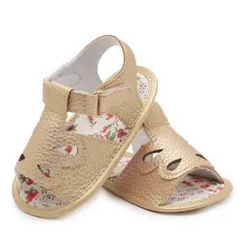 Pantofi pentru copii pantofi de vara pentru fetita sandale copil nou-născut pantofi cu talpă moale papuci copilul fete pantofi de aur roz alb primul pas