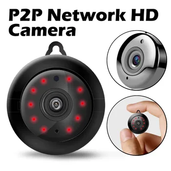 HD 720P Wireless Mini Camera IP Wifi de Acasă de Securitate aparat de Fotografiat IR Nightvision Audio cu Două căi de Detectare a Mișcării Baby Monitor P2P