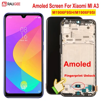 Amprenta Amoled Ecran Pentru Xiaomi MI A3 Display LCD Touch Screen Mult Touch Digitizer Ecran Replacment Pentru miA3 M1906F9SH