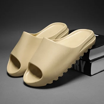 Coslony Slide-uri pentru Barbati 2020 tendință de Vară, Papuci de casă Pentru Bărbați Moale în Afara luxury Mens Papuci de Plaja Pantofi Open Toe Sandale Femei