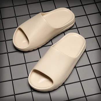 Coslony Slide-uri pentru Barbati 2020 tendință de Vară, Papuci de casă Pentru Bărbați Moale în Afara luxury Mens Papuci de Plaja Pantofi Open Toe Sandale Femei