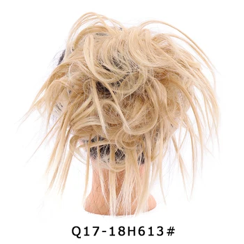 Murdar par sintetic coc părul lung stretch lace banda de păr banda de susținere bandaj elastic peruca