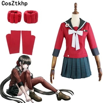 8PCS Noi Danganronpa V3 Uciderea Armonie Harukawa Maki Uniformă Școlară Cosplay Costum la comanda orice dimensiune si peruci