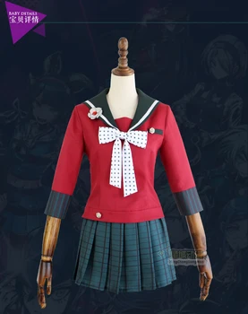 8PCS Noi Danganronpa V3 Uciderea Armonie Harukawa Maki Uniformă Școlară Cosplay Costum la comanda orice dimensiune si peruci