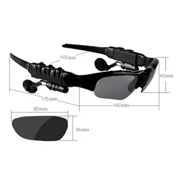 Bluetooth ochelari de Soare în aer liber Ochelari Inteligente Bluetooth Ochelari de Soare cu Cască fără Fir Sport cu Microfon pentru Telefoane Inteligente