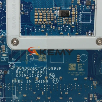 LA-D993P original placa de baza Pentru DELL Inspiron 15-7567 cu I5-7300HQ GTX1050 Laptop placa de baza