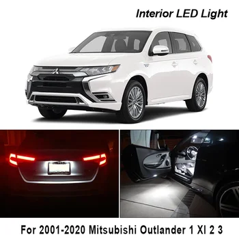 Pentru Mitsubishi Outlander 1 Xl 2 3 Canbus Vehicul CONDUS de interior Hartă Cupola de Lumina Portbagaj Kit (2001-2020) Mașină de Iluminat