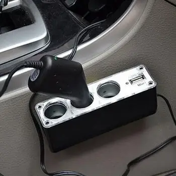 Multi Priza Auto de Țigară Încărcător Adaptor Priza Universal Bricheta Auto Spliter Multi Soclu Adaptor USB Încărcător