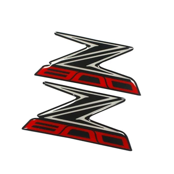 Negru de Carbon Motocicleta Emblema, Insigna Decal 3D Rezervor Roata Logo-ul 