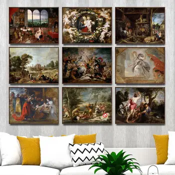 Acasă Decor Print Canvas Wall Art Imaginile pentru Camera de zi Poster Pânză Tiparituri Picturi German Peter Paul Rubens 1