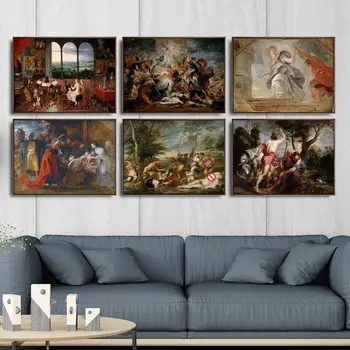 Acasă Decor Print Canvas Wall Art Imaginile pentru Camera de zi Poster Pânză Tiparituri Picturi German Peter Paul Rubens 1