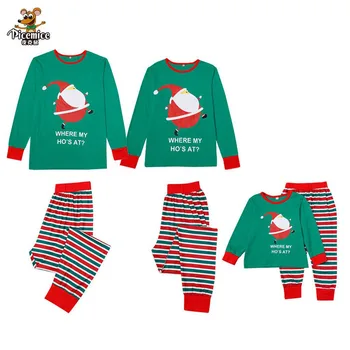 Familia Crăciun Pijamale 2020 Fatehr Fiul Mama Fiica Pijama Set De Familie Costume, Haine Barbati Femei Copilului Haine Set