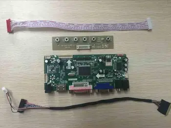 Yqwsyxl Control Board Monitor Kit pentru LTN173KT01 LTN173KT01-A01 HDMI+DVI+VGA LCD ecran cu LED-uri Controler de Bord Driver