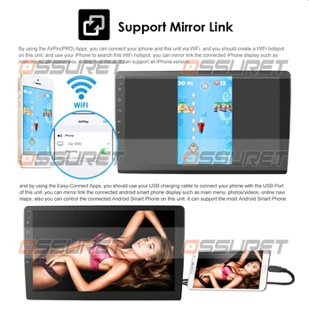 2din 9inch 2.5 D Android DVD AUTO Radio Player Multimedia Pentru Toyota Camry 2007 2008 2009 2010 2011 Navigare gps nr. 2 din dvd 4G