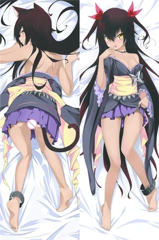 A Iubi-Ru (A LOVEru -Toraburu-) anime sexy de Aur Întuneric Ajunul Momo & Kotegawa Yui pernă acoperă corpul Pernă Dakimakura