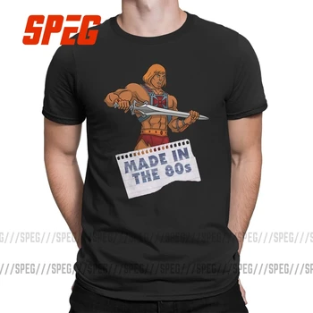 Masters ale Universului, El-Omul-a Făcut în anii ' 80 Tee Shirt Echipajul Gât T-Shirt din Bumbac Tricouri Maneca Scurta Barbati