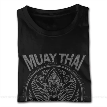 De mari Dimensiuni Garuda Muay Thai Tricouri Homme de Bază Stil Maneca Scurta Barbati Designer de Tricouri 90 de Îmbrăcăminte Retro