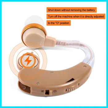 Portabil Auditiv Reglabil Mini Ureche Ajutor Amplificator De Sunet Pentru Îngrijirea Persoanelor În Vârstă Surzii Aud Dispozitiv