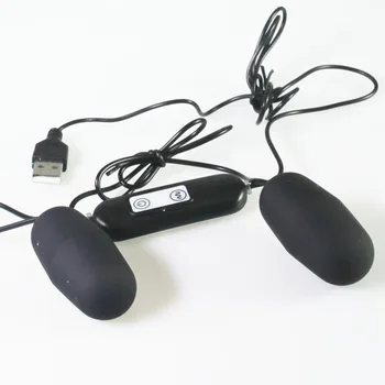 10speed Iubitor de joc USB dublu Salt Ou Vibrator masturbare Glont Vibrator Clitoridian GSpot Stimulator anal plug sex mașină de jucărie