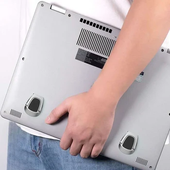 Portabil Mini Pliabil Din Aliaj De Aluminiu Suport Pentru Laptop Pentru MacBook Air, Mac Book Pro De Birou Standuri Tableta Muntele Notebook Holder