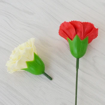 50pcs/cutie Garoafa Sapun Flori de Cap Mare Cap de Floare de Sapun Flori de Creatie Cutie de Cadou Buchet Singur Cadou de Ziua Mamei Face