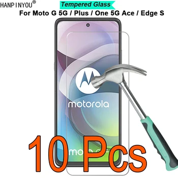 10 Buc/Lot Pentru Motorola Moto G 5G / Plus / Unul 5G Ace / Edge S 9H H 2.5 D Călită Călită de Sticlă de Film Protector de Ecran de Paza