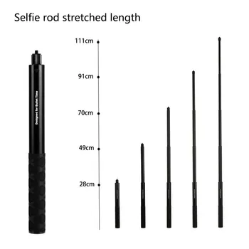 TUYU Insta360 UN R/ONE X invizibil Selfie Stick+Bara Spate Curea de Talie Pentru Panoramică de 360 de Insta360 R de Acțiune aparat de Fotografiat Accesorii
