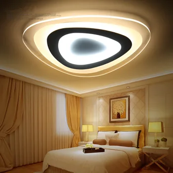 Ultrathin Triunghi Luminile din Tavan lămpi pentru camera de zi dormitor lustru de sala acasă Dec LED plafon Candelabru