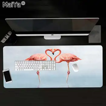Maiya Piele Personalizat Flamingo Roz Personalizate, Mousepad Calculator Laptop Anime Mouse-Ul Mat Transport Gratuit Mari Mouse Pad Tastaturi Mat