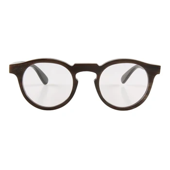 Vintage rotund ochi de pisica negru buffalo cornul de ochelari ochelari ochelari de vedere optic cadru bărbați femei flori arcuite, nas ochelari de soare