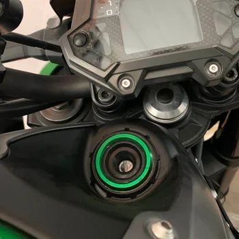 NINJA Motocicleta de Aprindere Capac Comutator cu Cheie Inel CNC din Aluminiu Accesorii pentru Kawasaki Ninja 650 1000 2013 - 2017 2018 2019 2020