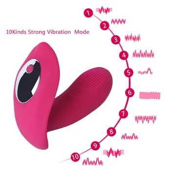 10 Viteza Penis artificial Vibratoare Jucarii Sexuale pentru Femei pentru Orgasm Stimulator punctul G Masaj Telecomanda Wireless Portabil Masturbari jucarii european