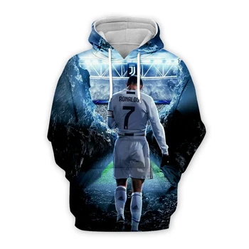 PLstar Cosmos Cristiano Ronaldo Imprimate 3D Hanorac/Bluza/Jacheta/Bărbați Femei hip hop tricouri plus dimensiune XS-7XL