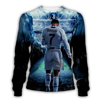 PLstar Cosmos Cristiano Ronaldo Imprimate 3D Hanorac/Bluza/Jacheta/Bărbați Femei hip hop tricouri plus dimensiune XS-7XL